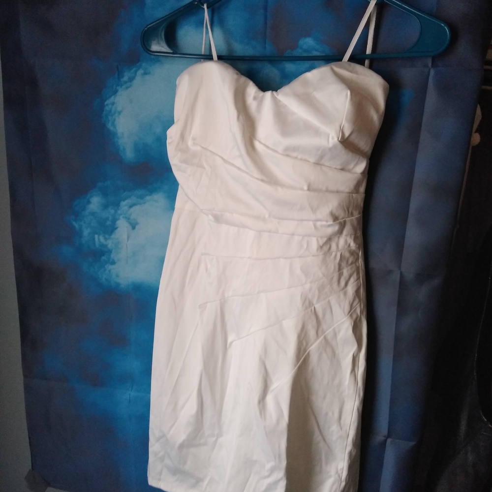 Elegant White Dress Nwt April usa
